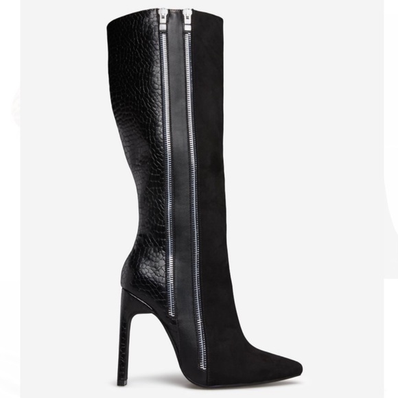 Kioni Zip Up Stiletto Boot - Picture 2 of 8
